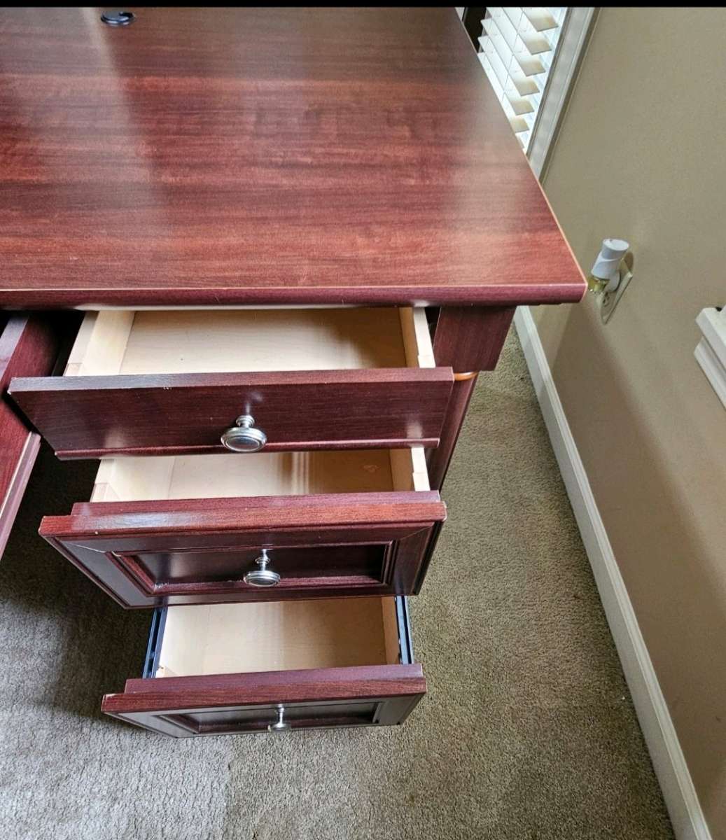 Double Ped Executive Desk