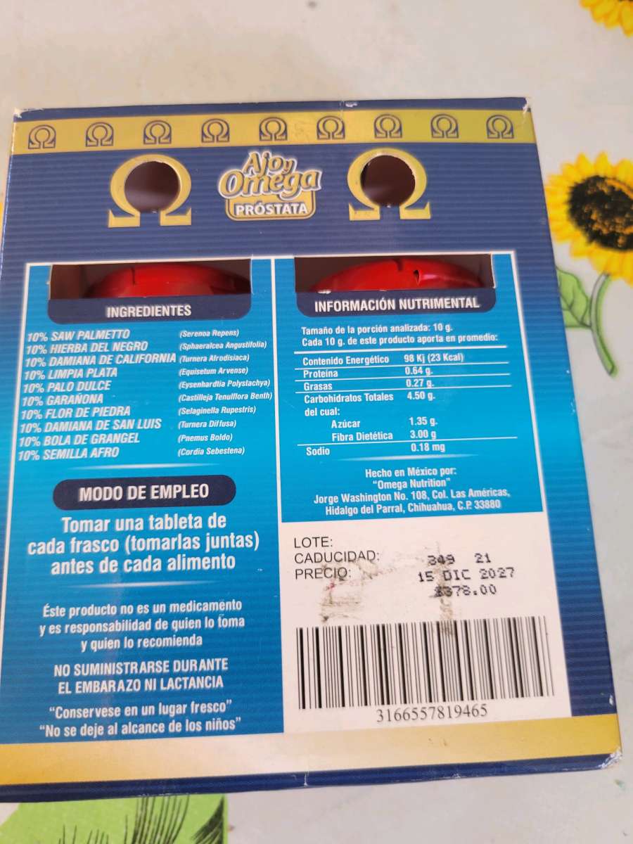 Agoy OMEGA 3 Prostata