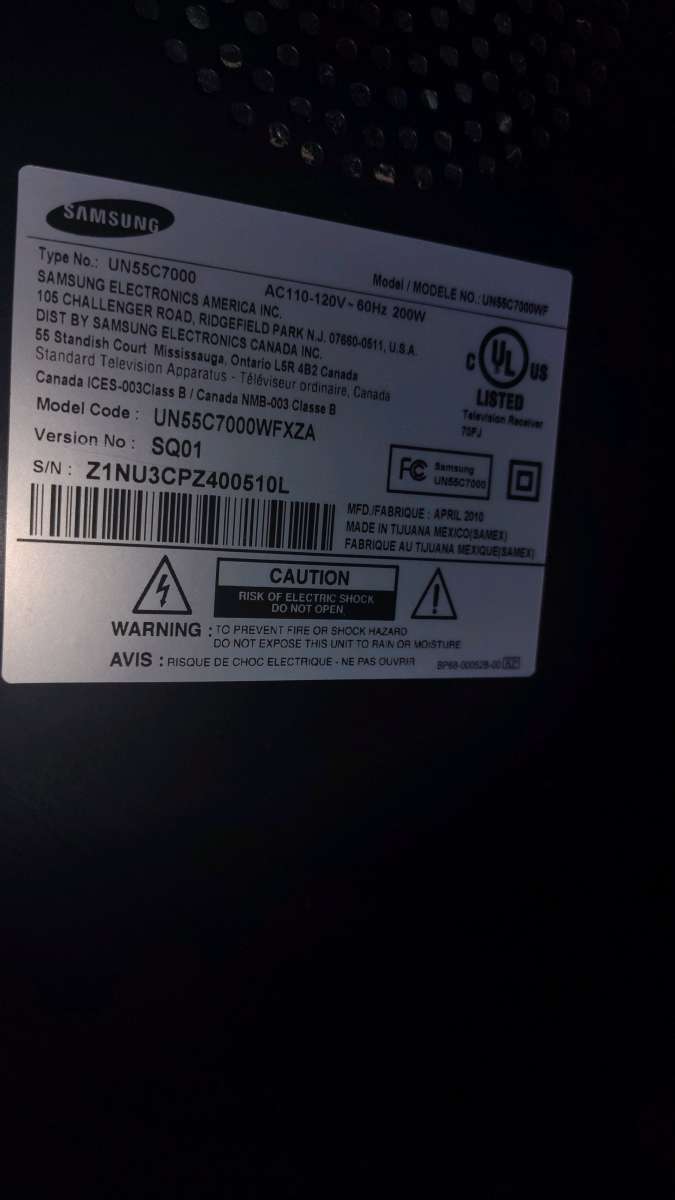 55inch samsung smart tv