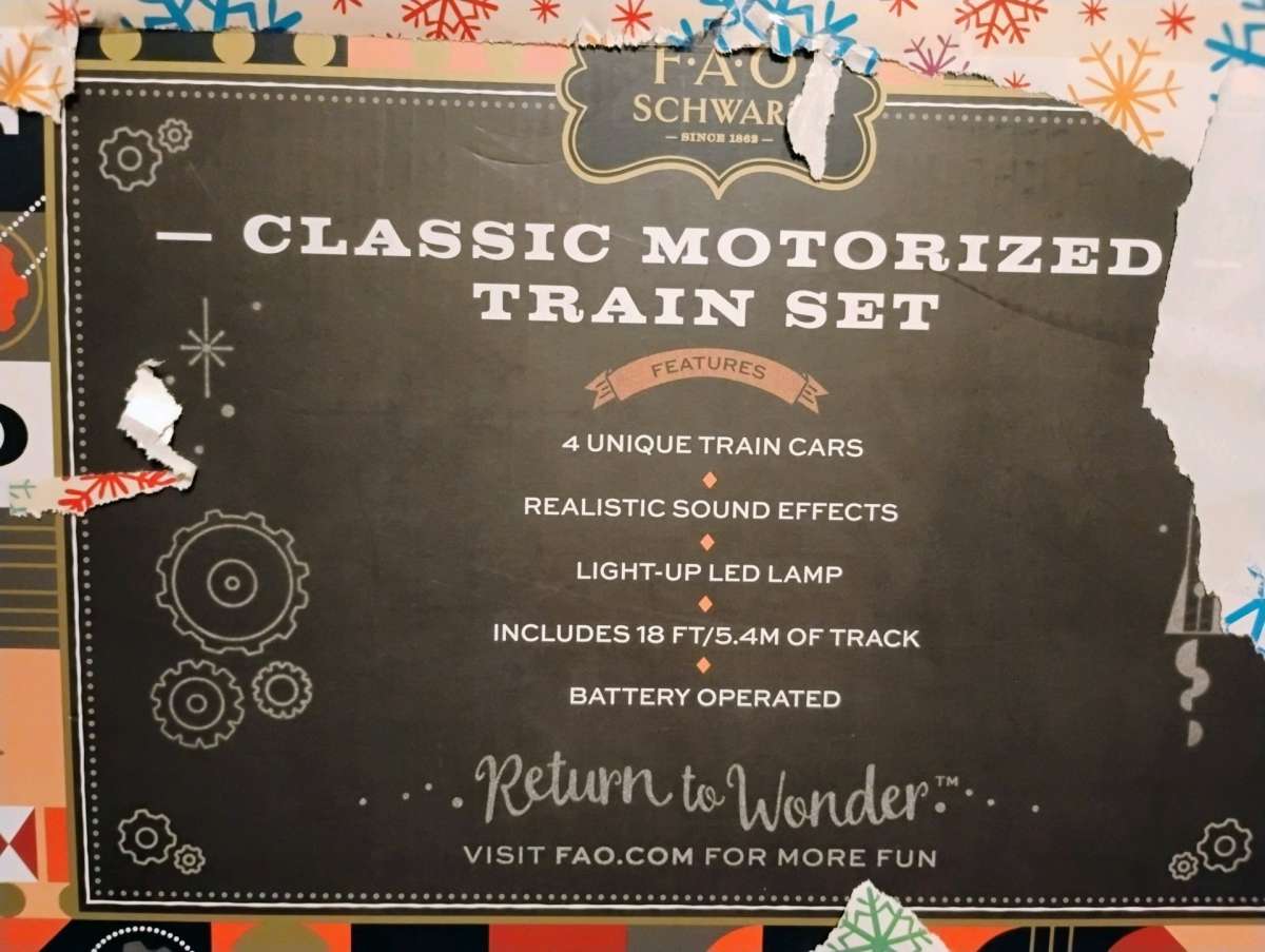 build your trains set 12 feet