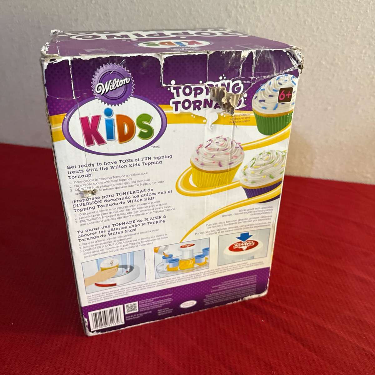 Wilton Kids Topping Tornado DAMAGE BOX ITEM IS NEW