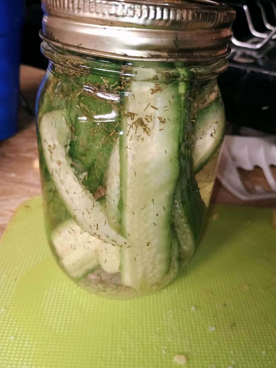 fresh organic old school made canned food