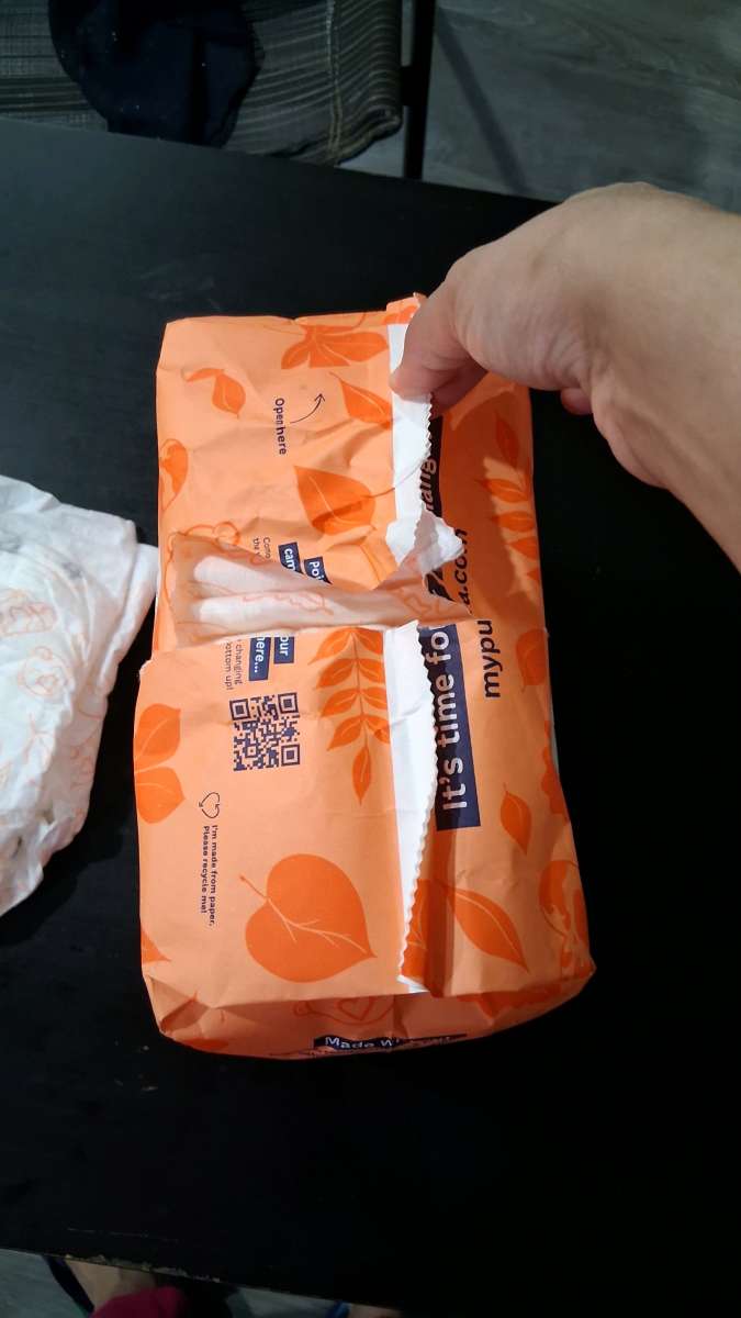 Pura diapers  size 4 count 22