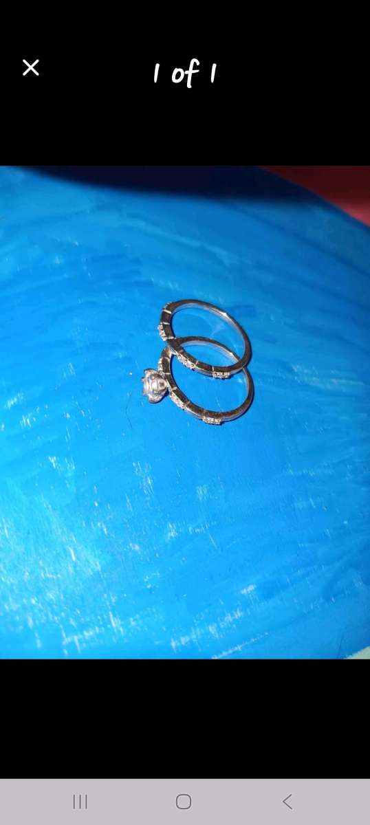 925 sterling sliver 9 rings