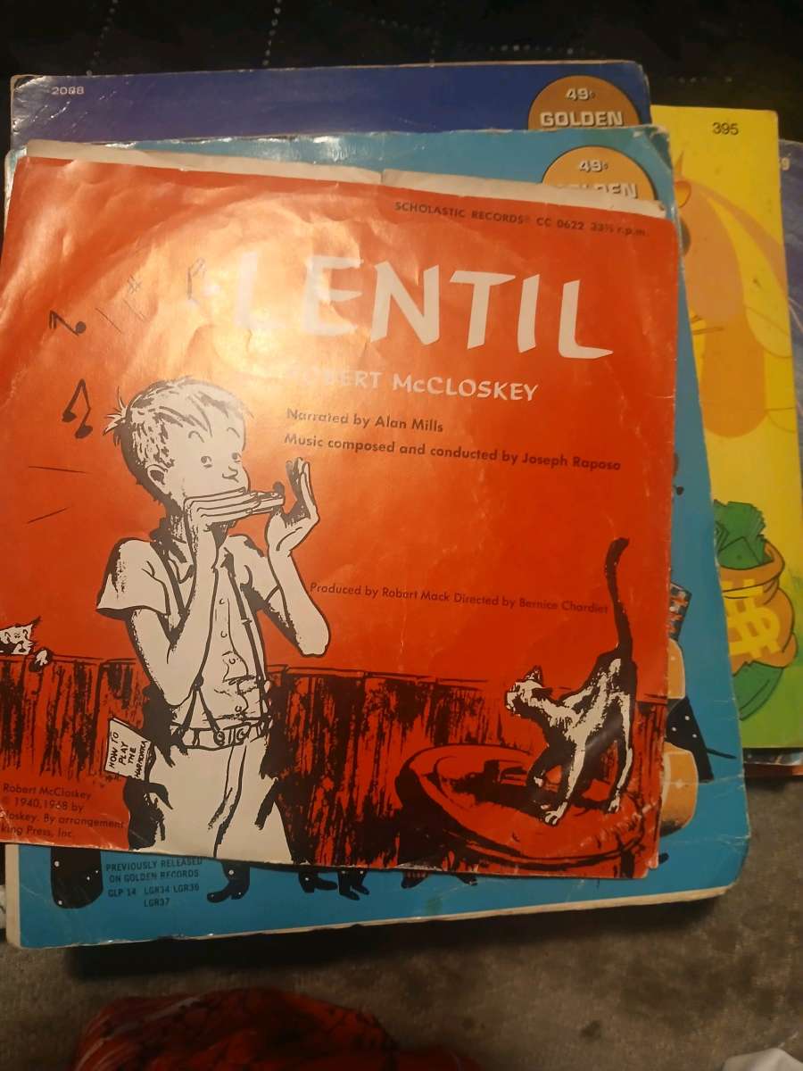 kids records i believe to be from the 1950s golden records