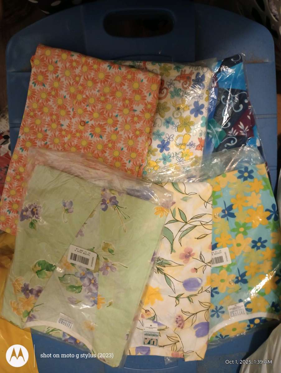 NEW SCRUB JACKETS SET OF 6