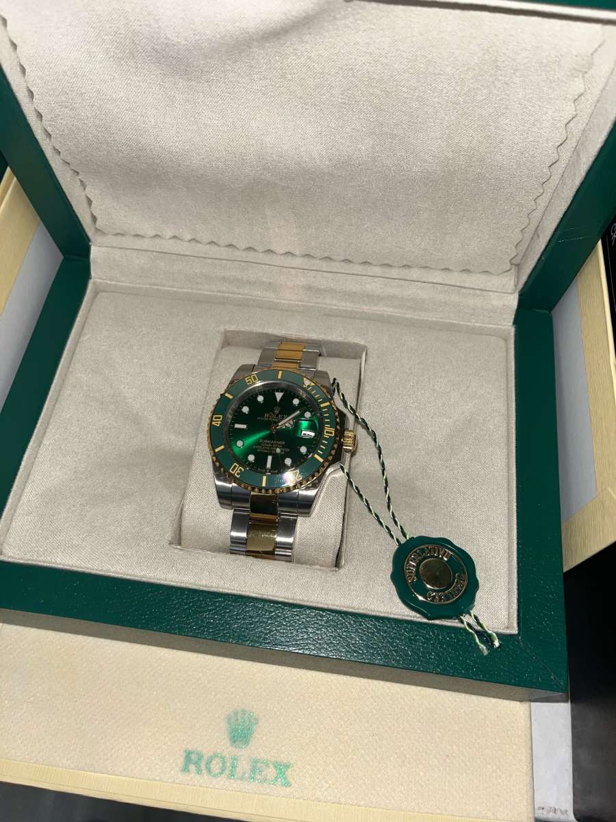 Luxury Green Watch