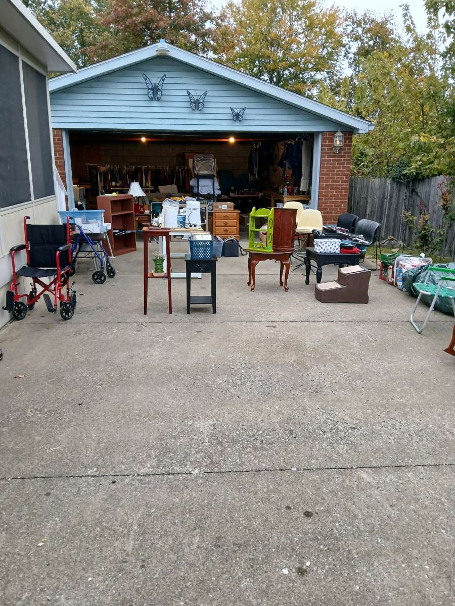 Garage Sale All Items Must Go 6703 Barbrook Road
