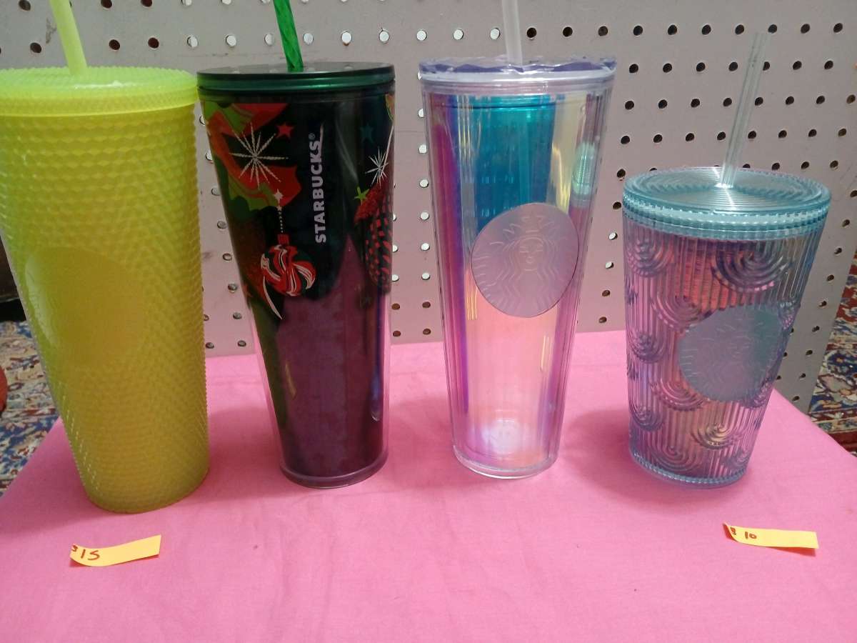 Starbucks tumblers