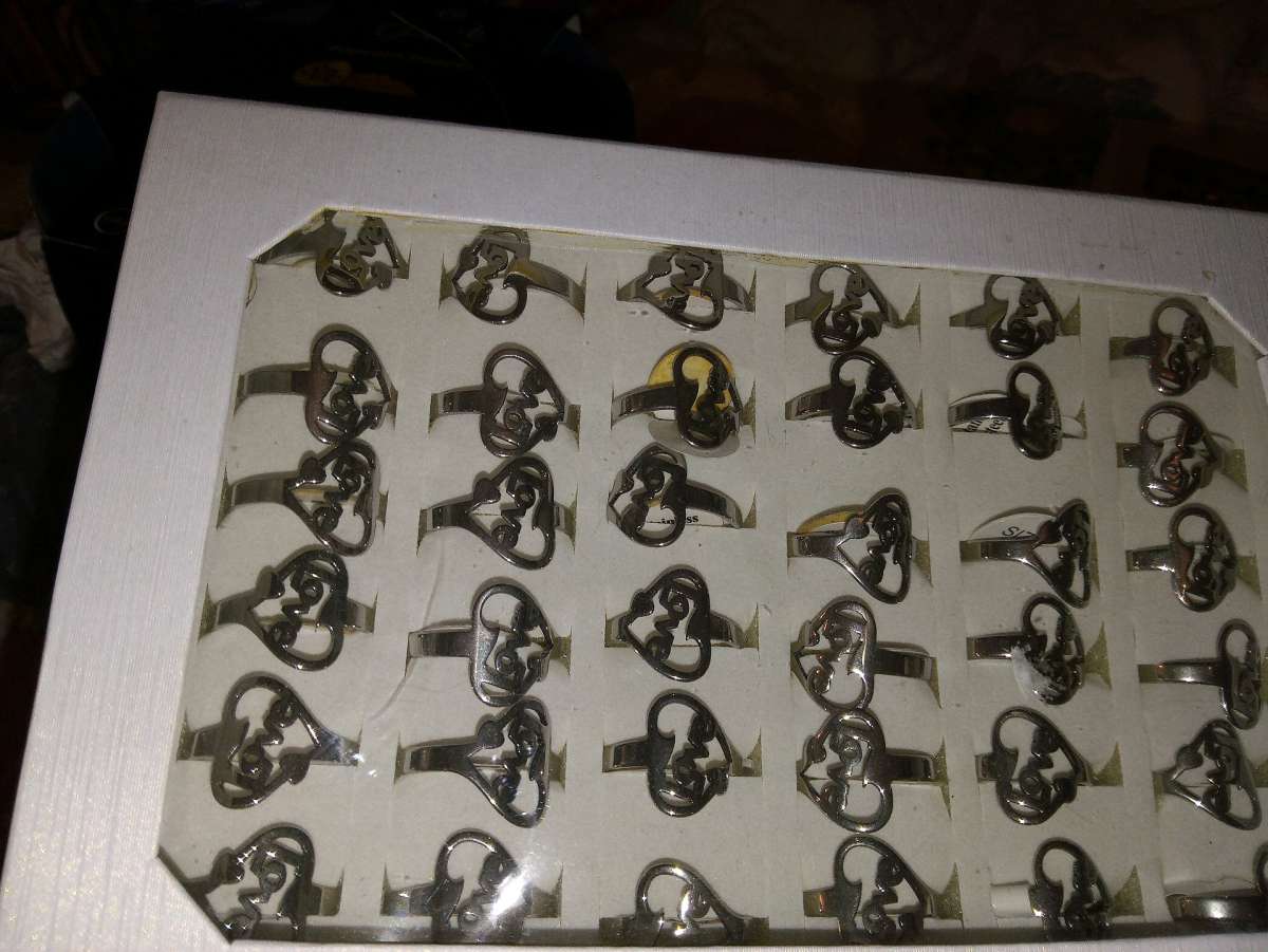 womens Stainless steel rings