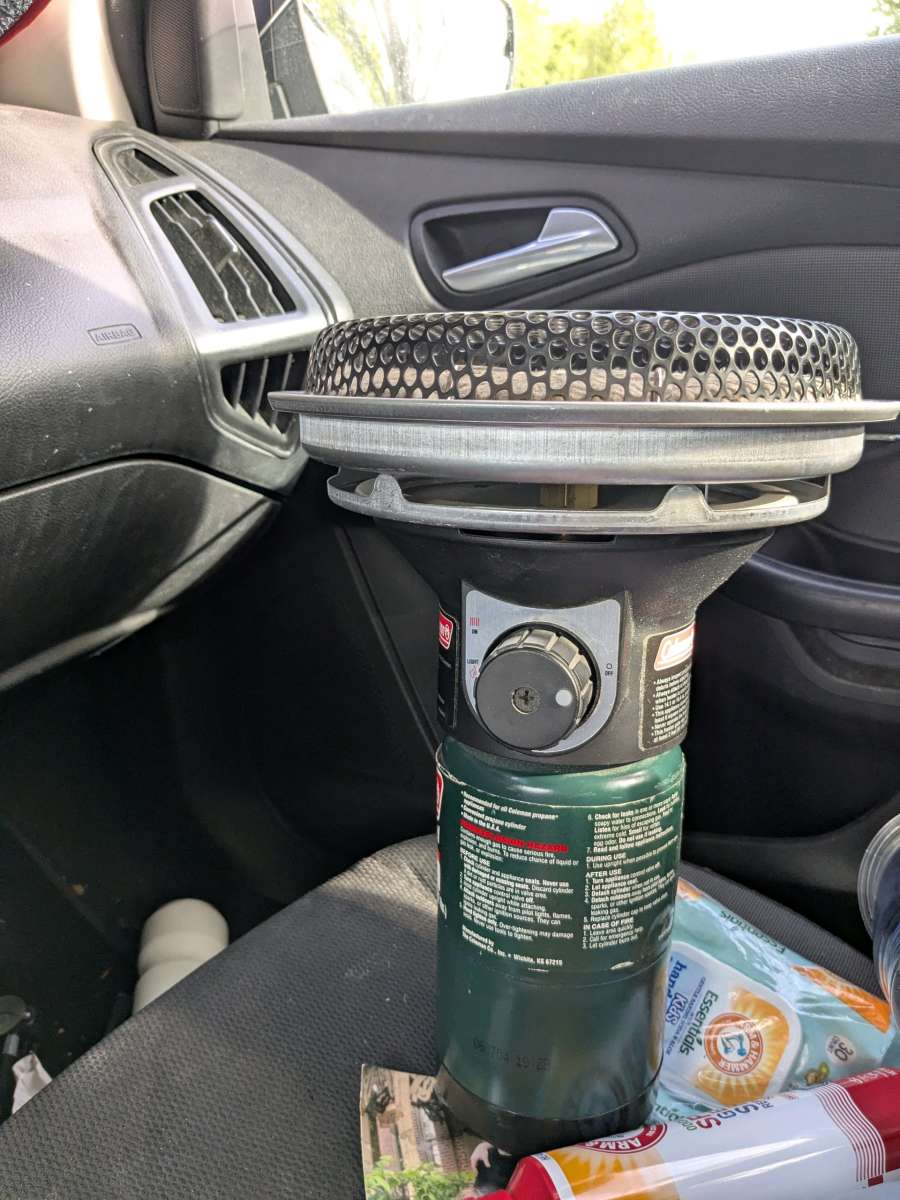 Coleman heater