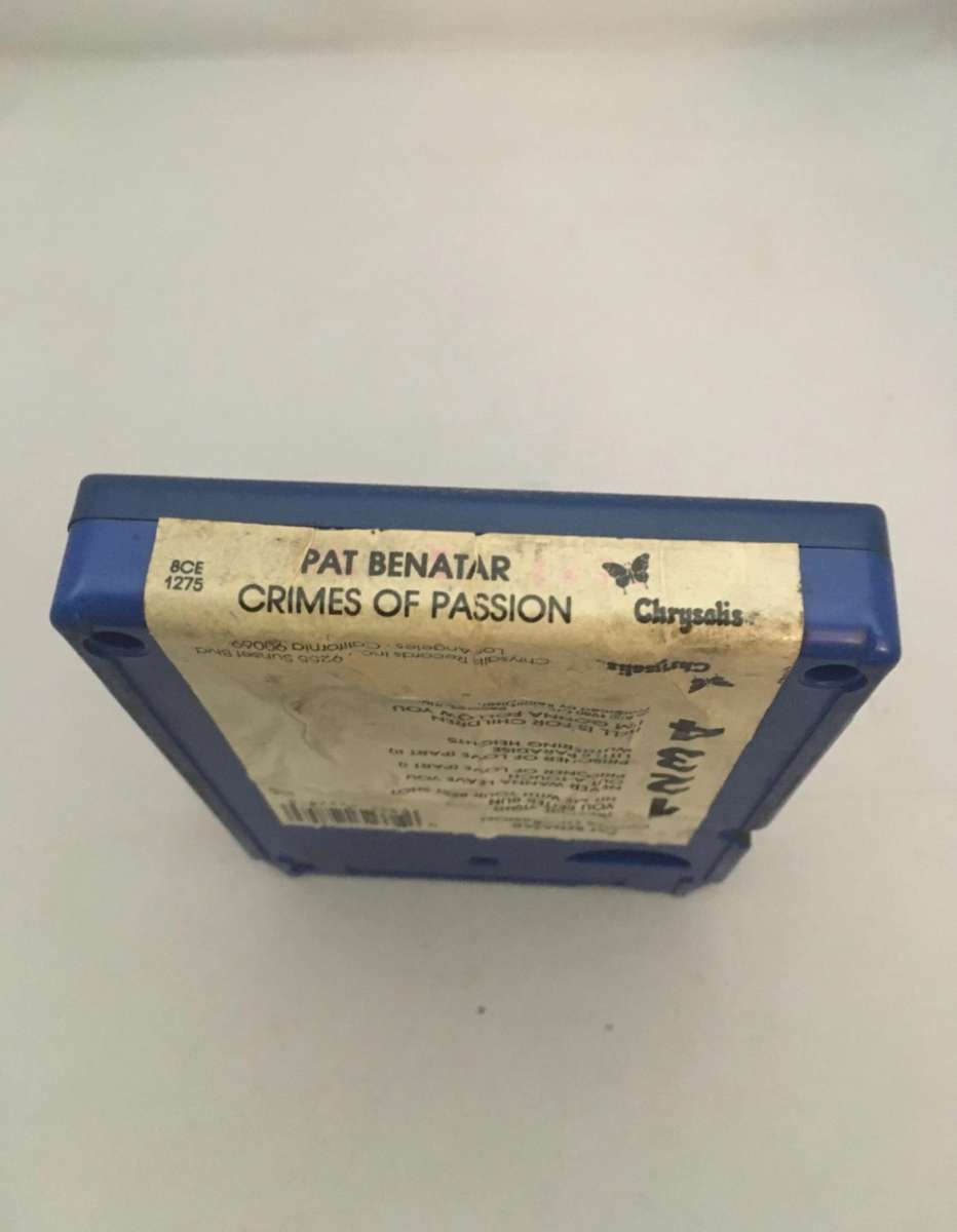 Crimes of Passion Pat Benatar 8 Track used see details below
