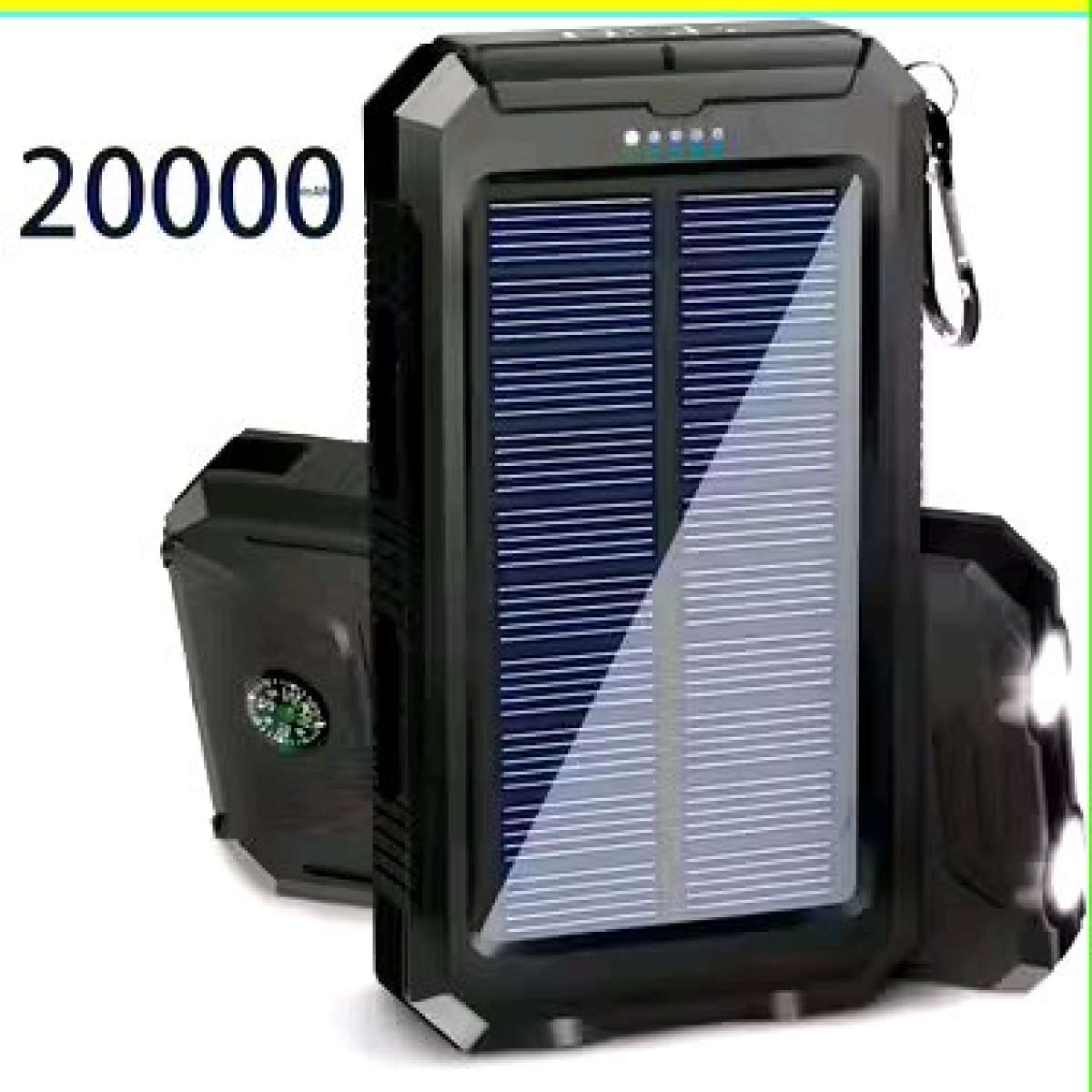 20000mAh USB Portable Charger Solar Power Bank  Solar Mobile