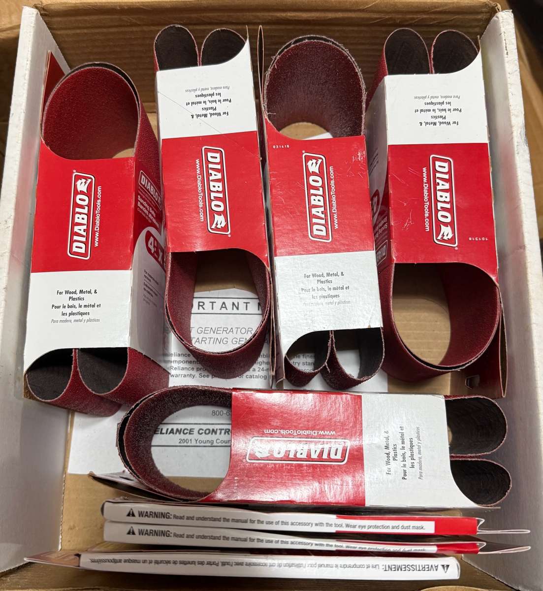 Diablo sanding Belts