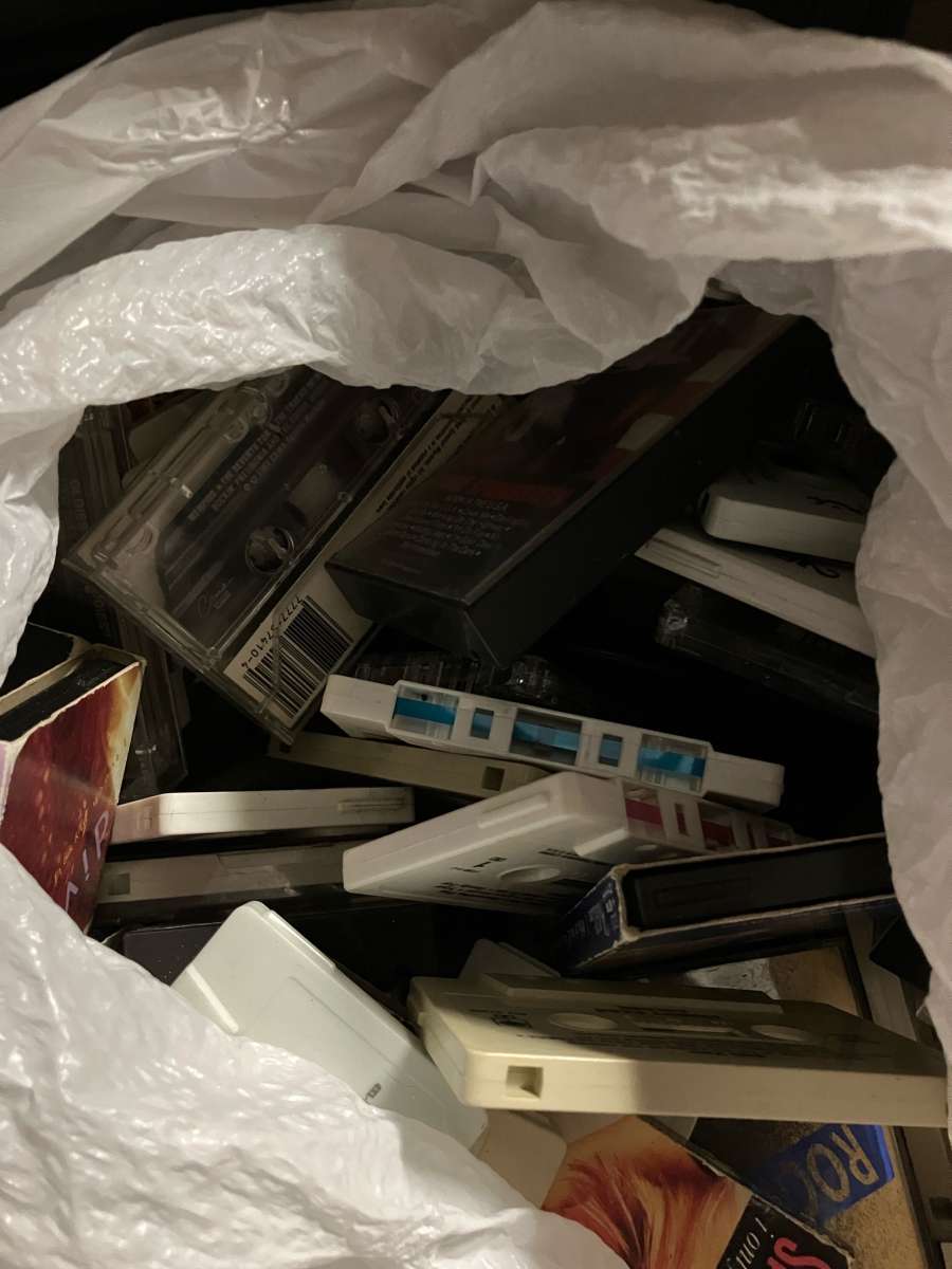 cassette tape bag