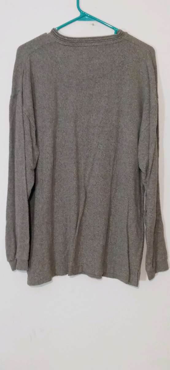 Mens Long Sleeve Dress Shirt Large