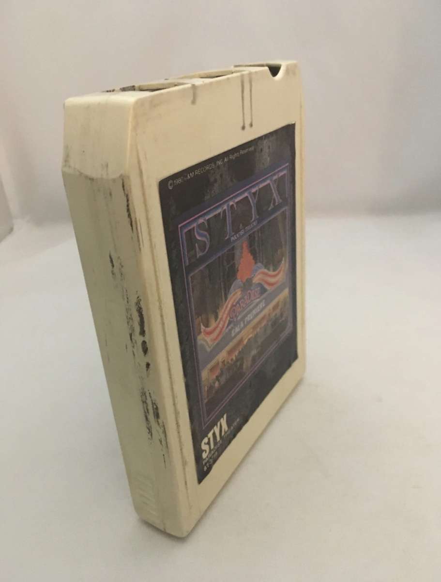 STYX Paradise Theater 8 Track used see description below for