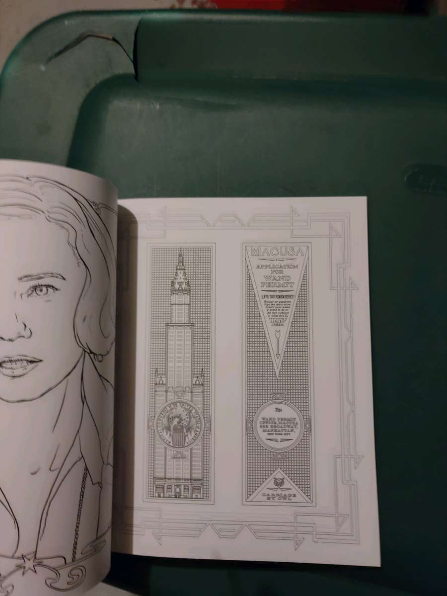 Fantastic Beast Coloring book