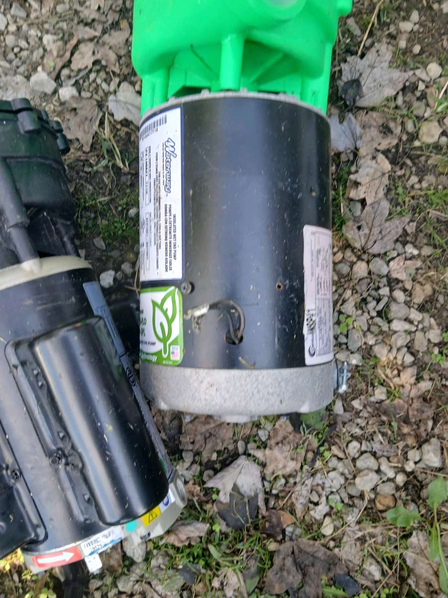 Hot Tub pumps and motors and heater