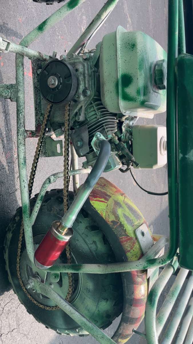 mini bike frame and tiers needs engine