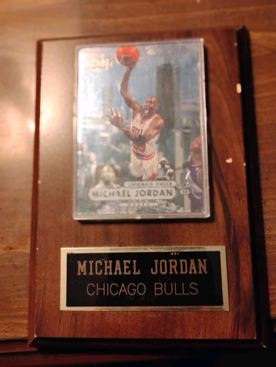 Michael Jordan metal universe collectible card