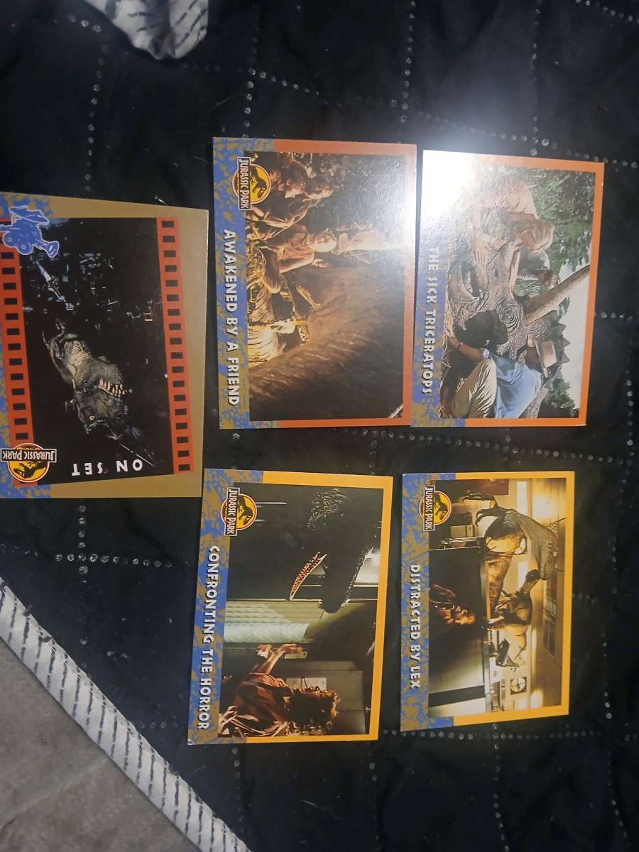 jurassic park cards