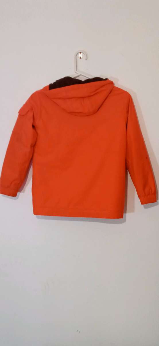 Youth Blaze Orange Insulated Bibs and Coat Medium