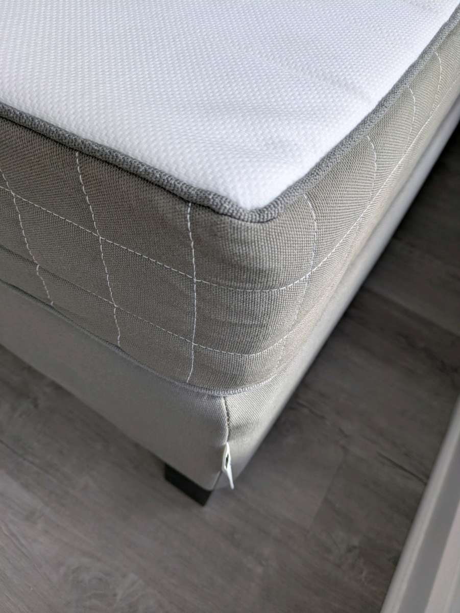 IKEA queen size ESPEVAR mattress base and MORGEDAL mattress