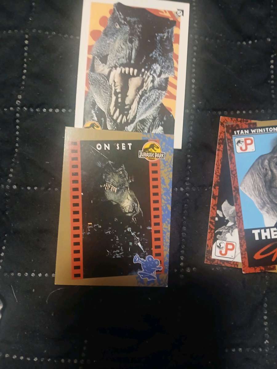 jurassic park cards