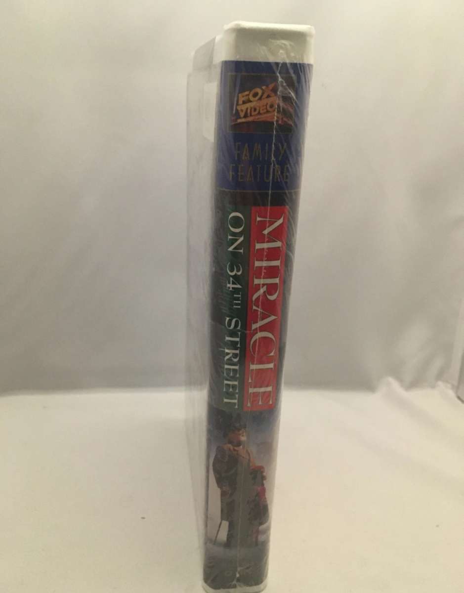 Miracle on 34th Street VHS 1995 SEALED See description below