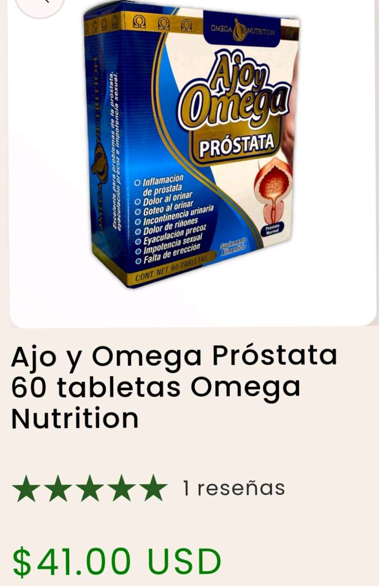 Agoy OMEGA 3 Prostata