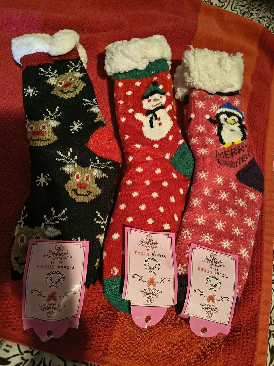 christmas socks 400 each pair