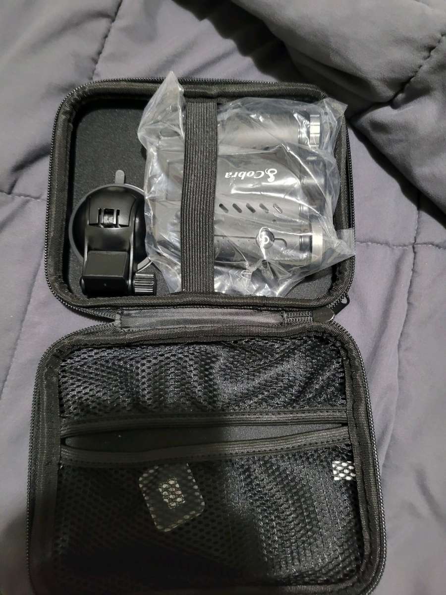 cobra  road scout radar detector and dash camera