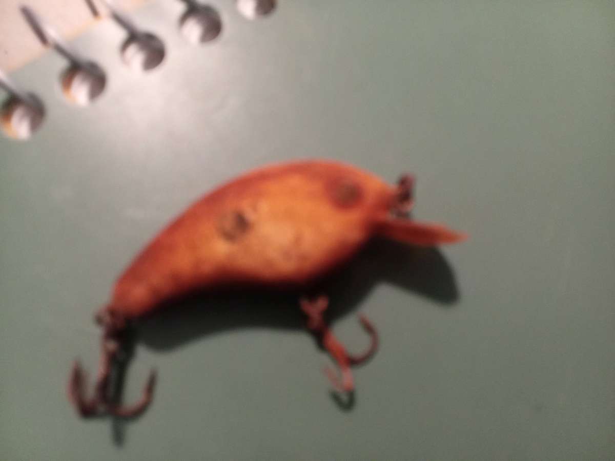 1920s era wooden fishing lure