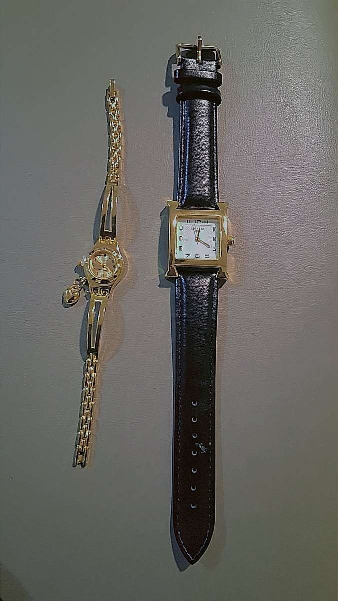 two elegant design watches for women