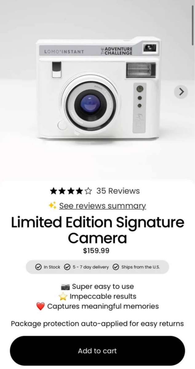 Adventure Challenge Automat Camera