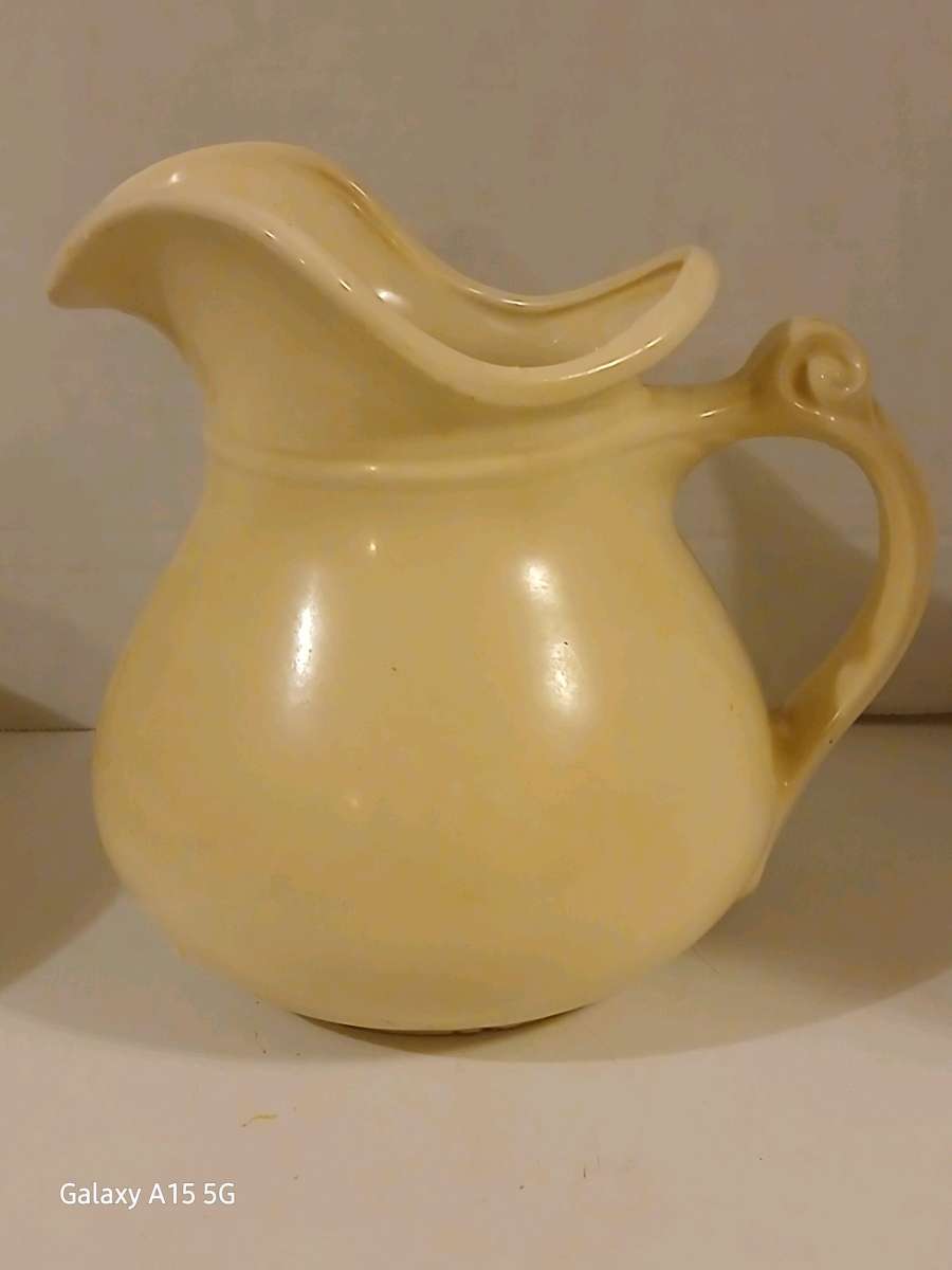 Vintage McCoy picture and bowl