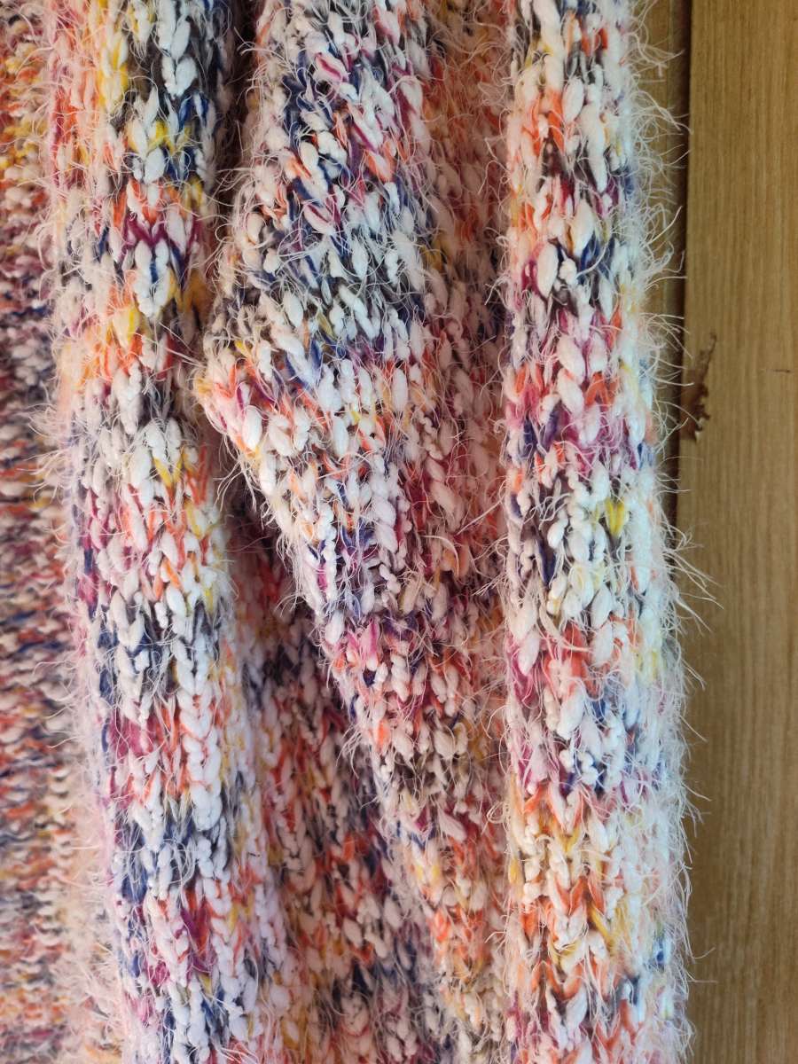 Colorful cardigan very fuzzy Shein Medium