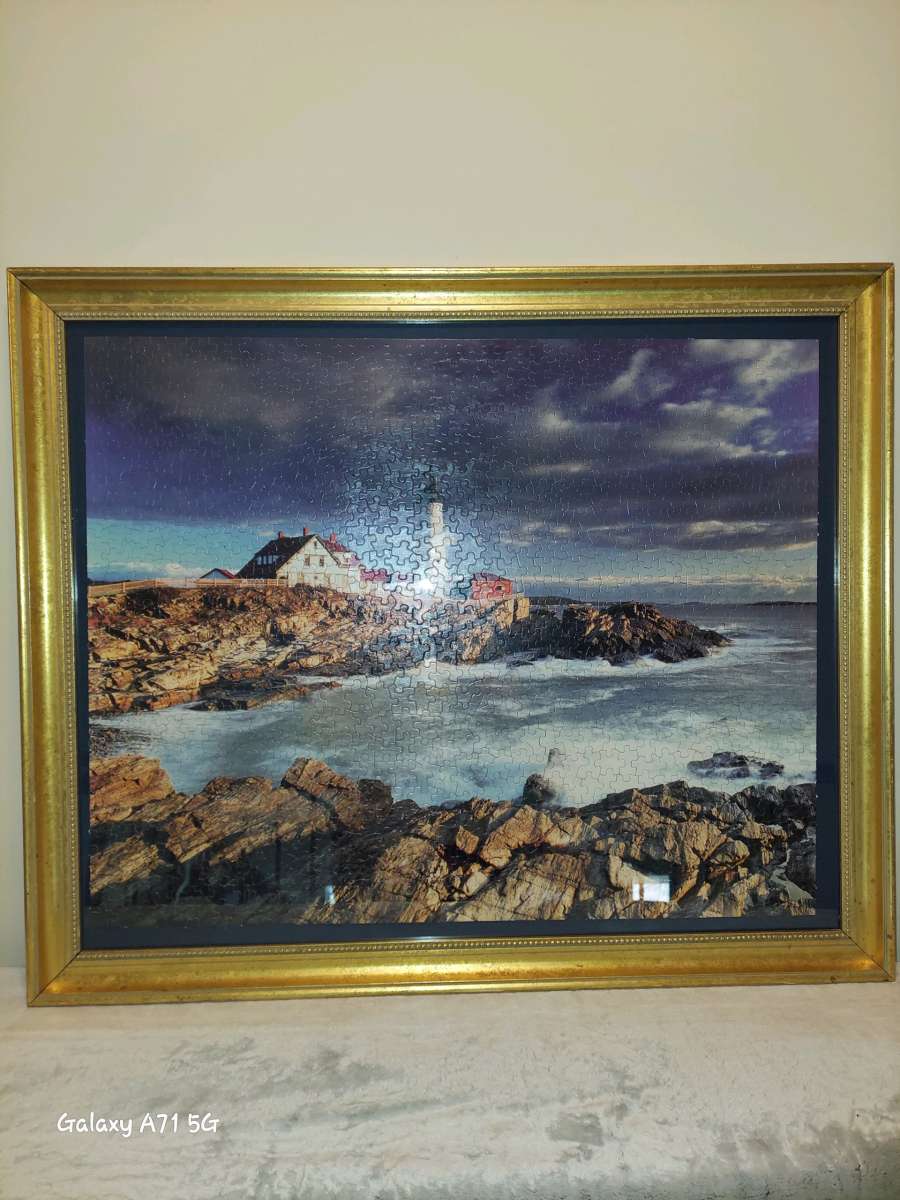 vintage Lighthouse Puzzle picture