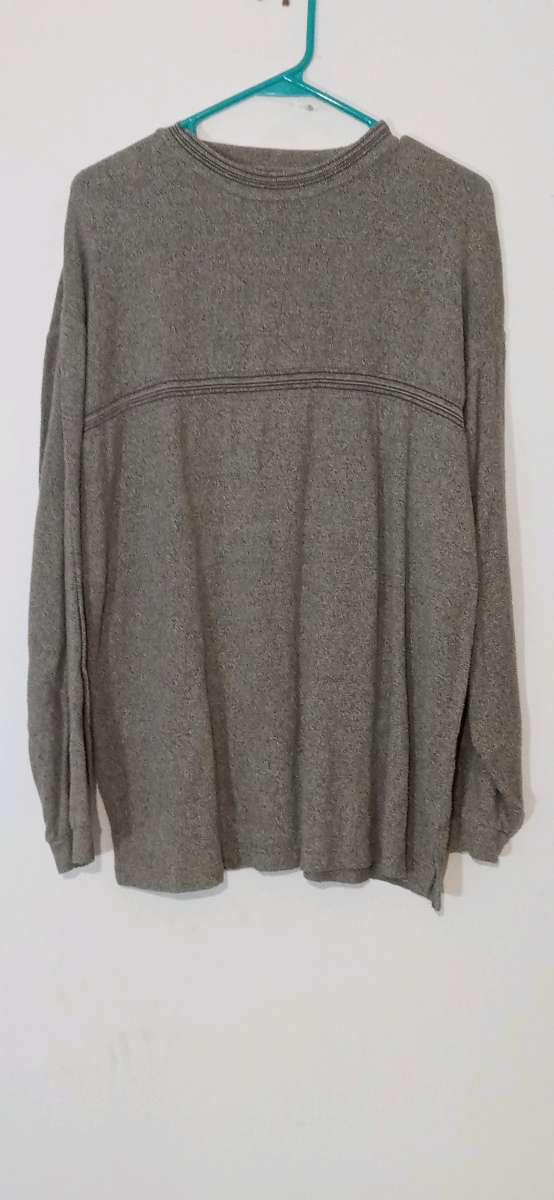 Mens Long Sleeve Dress Shirt Large