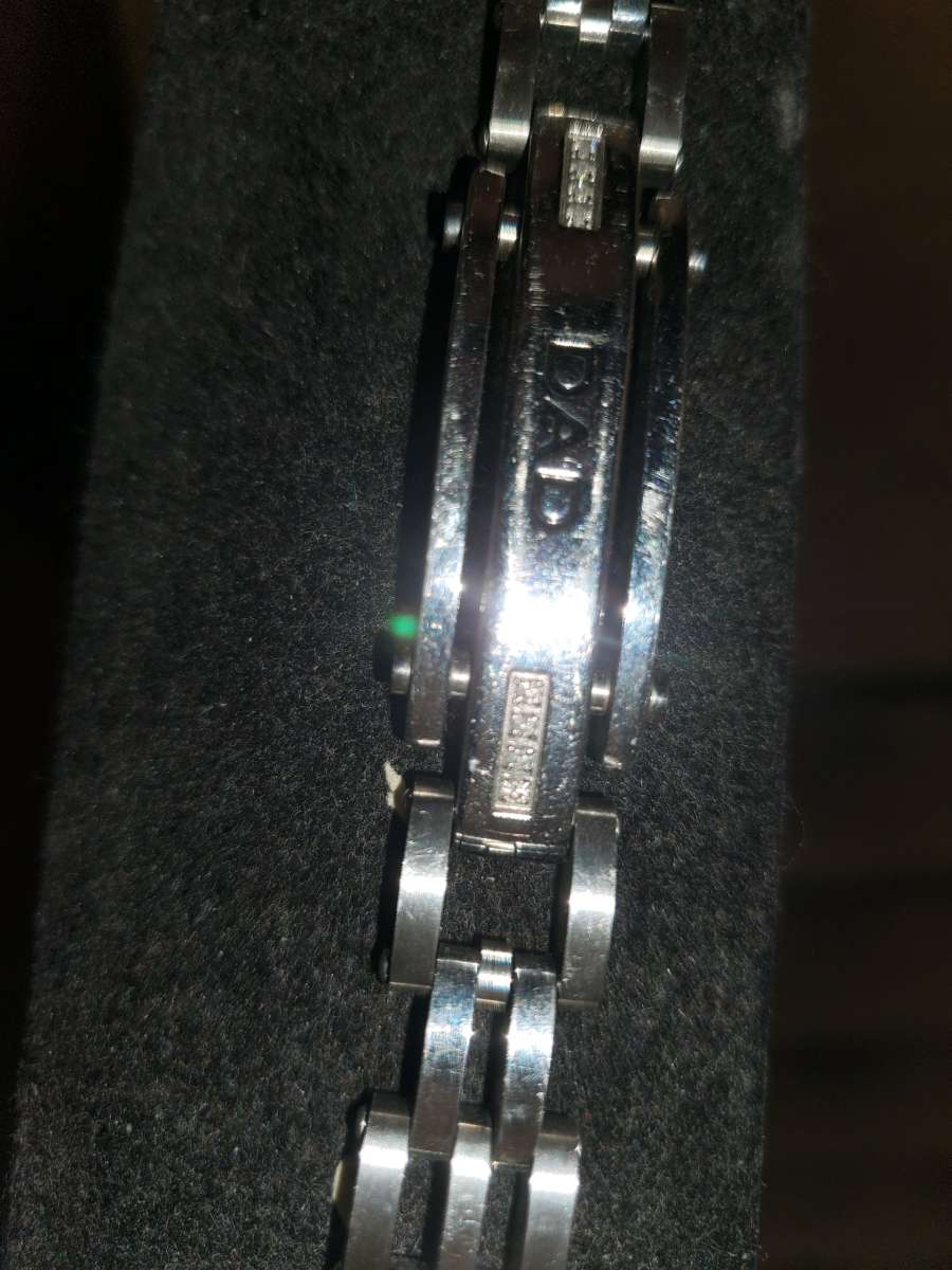 Dad Sterling silver bracelet by Kay jewelers
