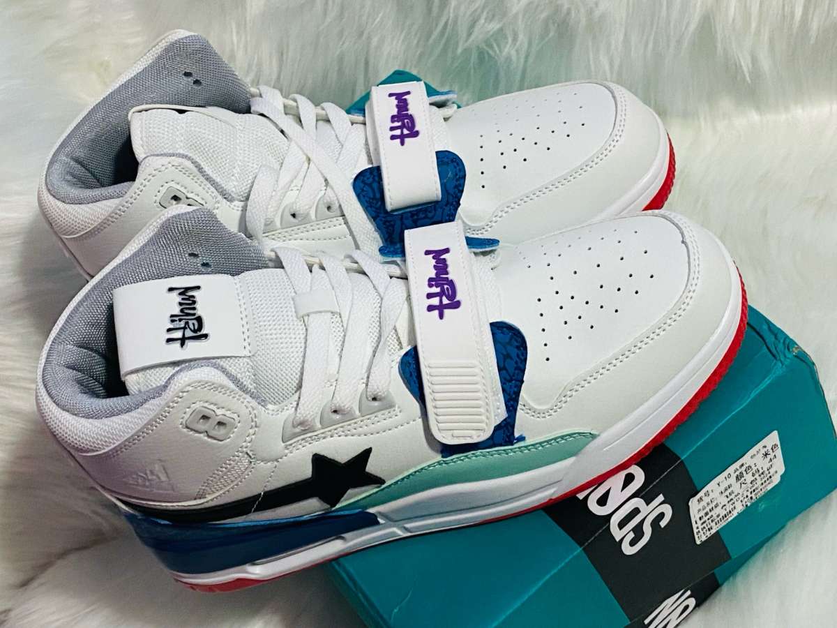 BAPE STA Sk8 Sta WhiteBlueRed  Mens Size 8 Streetwe