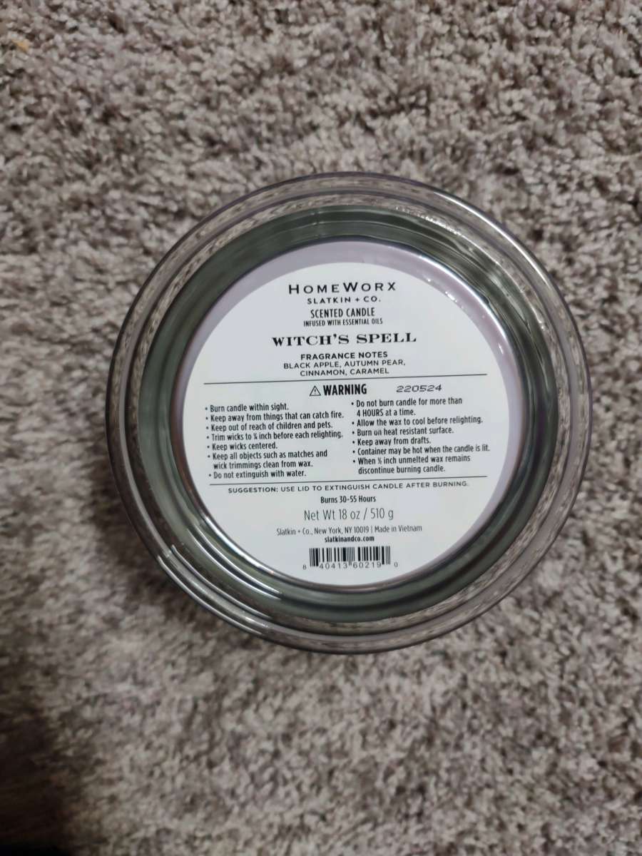 Witchs Spell Candle