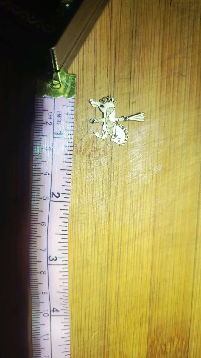 14k Carousel Horse Charm