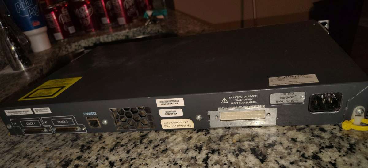 Cisco Catalyst 3750V248PS PoE Switch