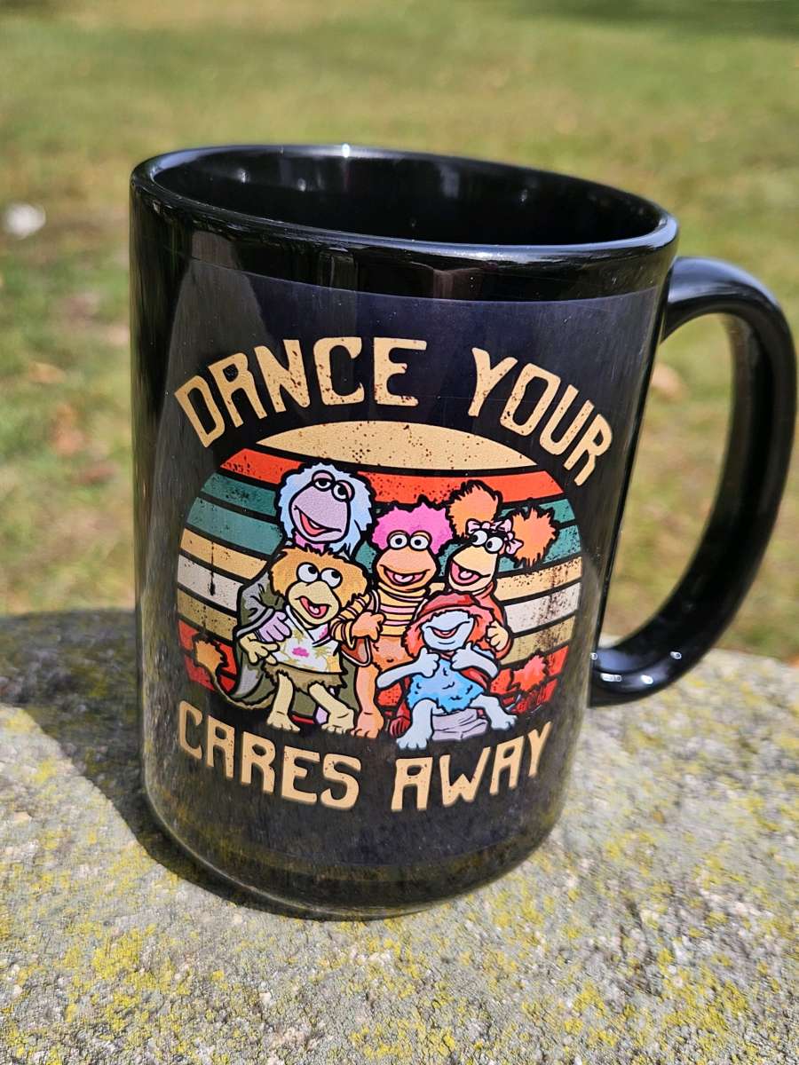 Fraggle Rock Dance Your Cares Away Mug
