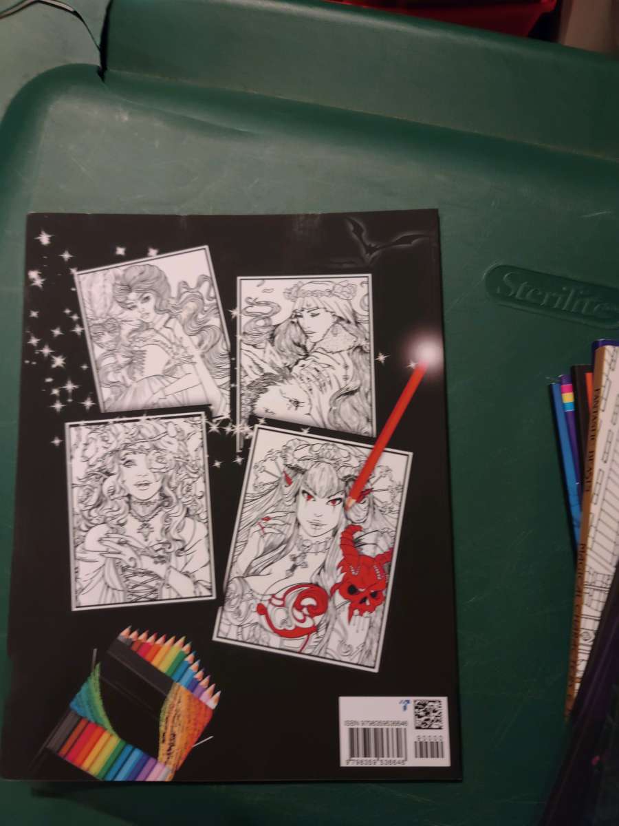 Vampires love at first bite coloring books