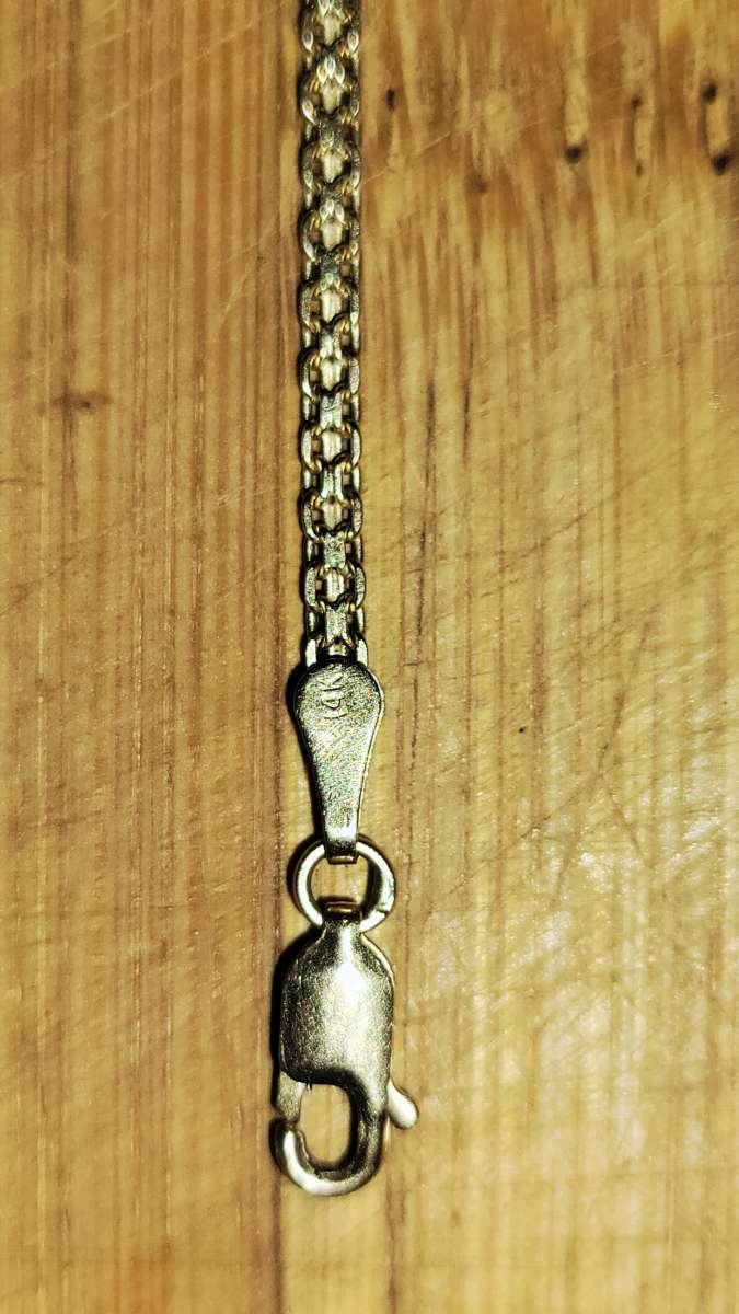 14kt Bracelet Diamond engraved Hearts