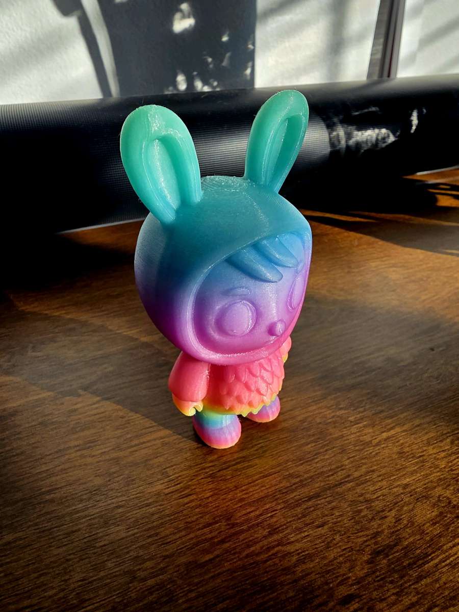 3D printed glow in the dark lafoofoo