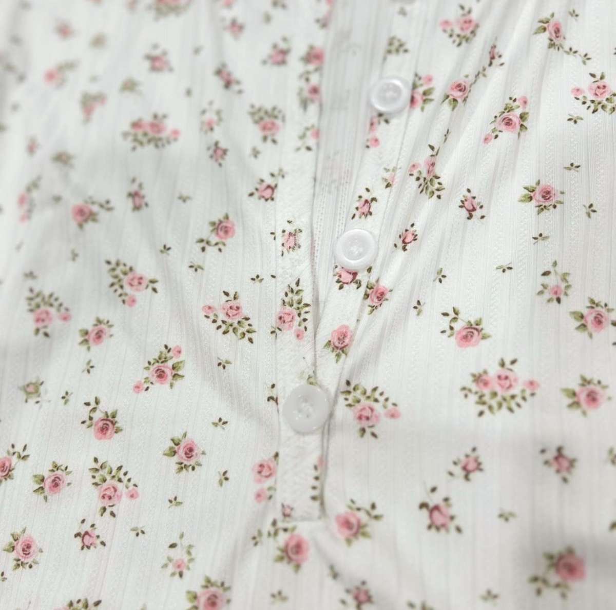 floral long sleeve romper